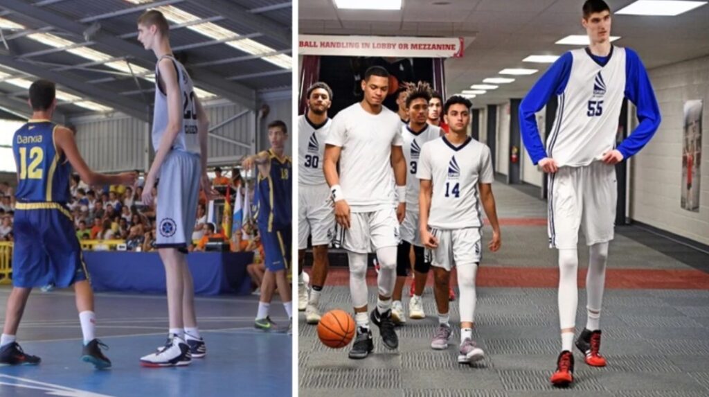 The tragic end of a 2 meter 31 cm young man! quit basketball